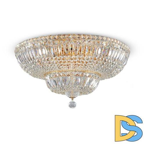 Потолочная люстра Maytoni Basfor DIA100-CL-16-G