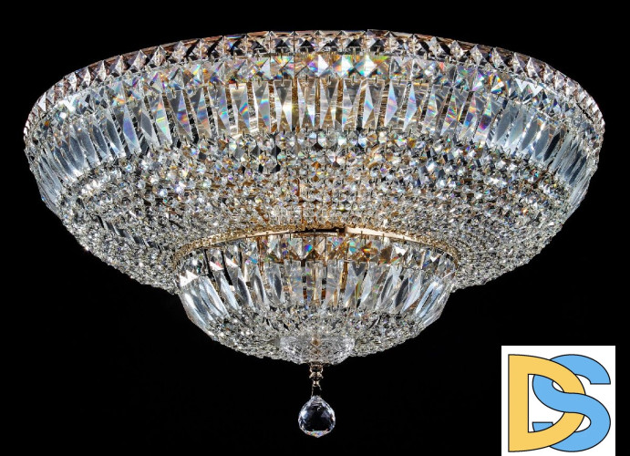 Потолочная люстра Maytoni Basfor DIA100-CL-16-G