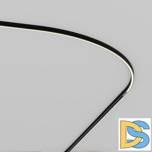 Трековый магнитный светильник Maytoni Flex TR186-1-8W2.7K-B