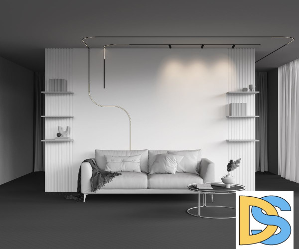 Трековый магнитный светильник Maytoni Flex TR186-1-8W2.7K-B