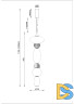 Подвесной светильник Divinare Ambra 5016/17 SP-36