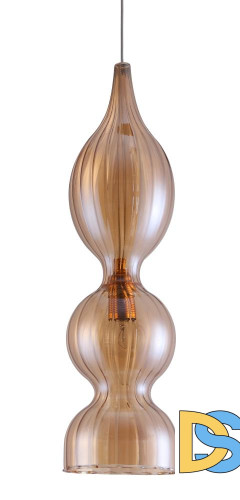 Подвесной светильник Crystal Lux Iris SP1 B Amber