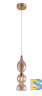 Подвесной светильник Crystal Lux Iris SP1 B Amber