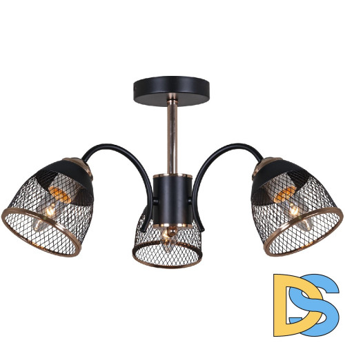 Люстра на штанге Reluce 01505-0.3-03 BK+FGD