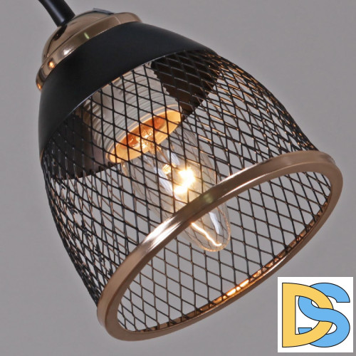 Люстра на штанге Reluce 01505-0.3-03 BK+FGD