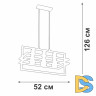Подвесной светильник Vitaluce V2861-1/3S