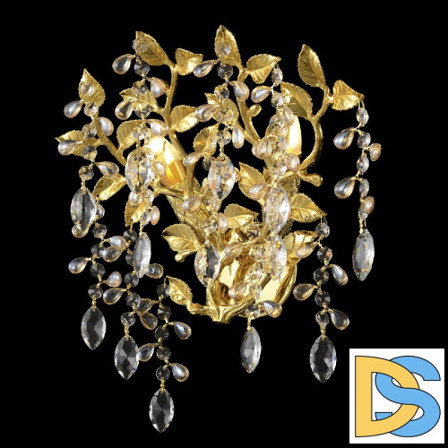 Настенный светильник Crystal Lux EDEN AP2 GOLD