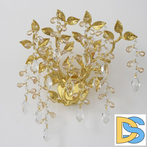 Настенный светильник Crystal Lux EDEN AP2 GOLD