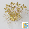 Настенный светильник Crystal Lux EDEN AP2 GOLD