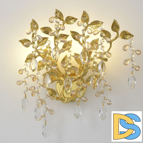 Настенный светильник Crystal Lux EDEN AP2 GOLD