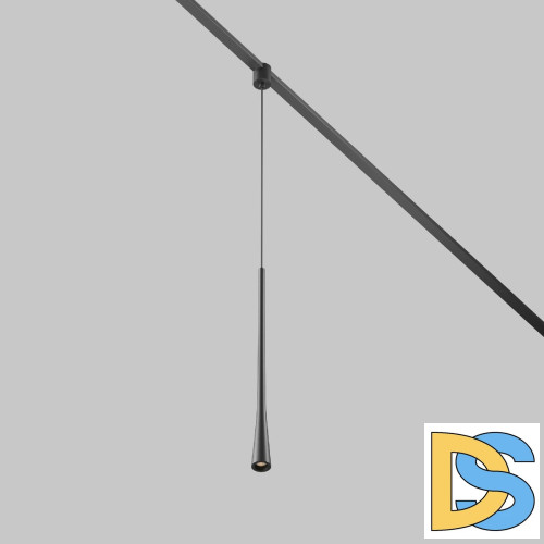 Трековый подвесной магнитный светильник Maytoni Waist TR167-1-7W3K-M-B