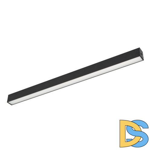 Трековый магнитный светильник Arlight MAG-FLAT-25-L400-12W Day4000 (BK, 100 deg, 24V, DALI) 036714