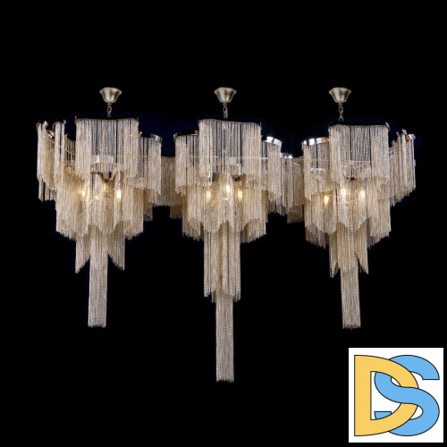 Подвесная люстра Loft IT Stream 10208/1400R Gold