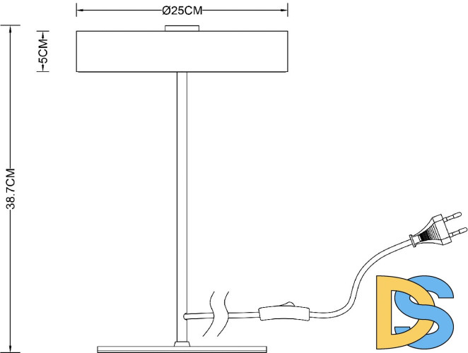 Настольная лампа Arte Lamp Elnath A5038LT-3WH