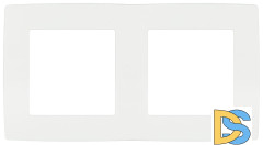 Рамка двухместная Эра 12-5002-01М Б0065736