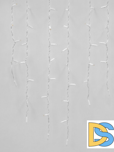 Уличная светодиодная гирлянда (UL-00002330) Uniel бахрома 230V синий ULD-B3010-200/TWK Blue IP67