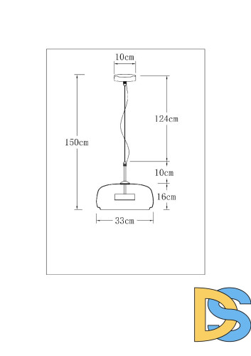 Подвесной светильник Arte Lamp Padova A2404SP-33SM