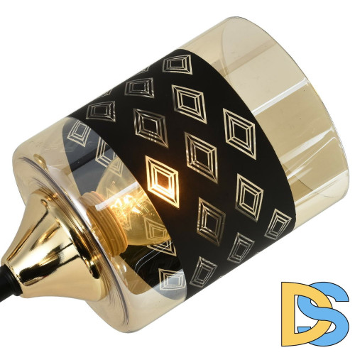 Потолочная люстра Reluce 01355-0.3-08 BK+FGD