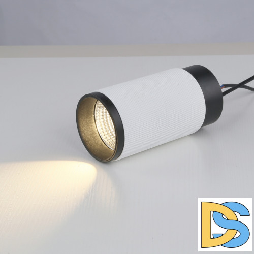 Накладной светильник iLedex Delta 1954-10W-3000K-36 BK+WH