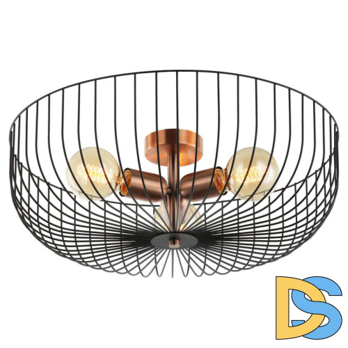 Потолочная люстра Lussole LOFT BROOKS GRLSP-8250