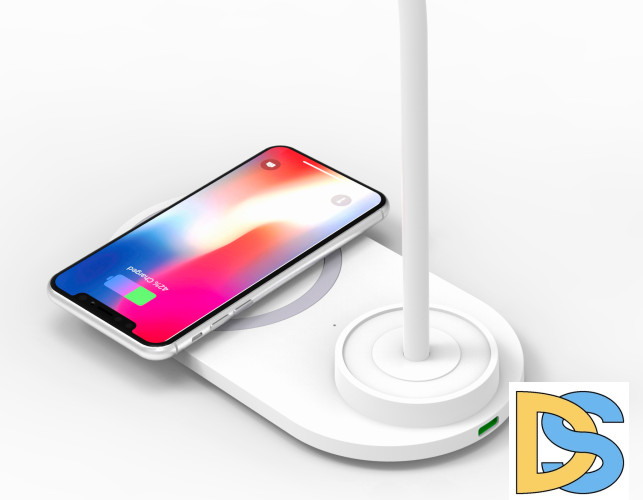 Настольная лампа с беспроводной зарядкой Ambrella Light Desk DE588