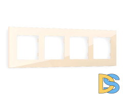 Рамка четырехместная Ambrella Volt Qubi AF250304