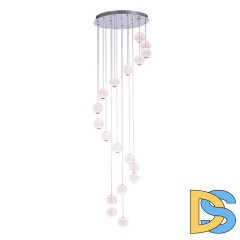 Подвесная люстра DeLight Collection Elliot Diamante MD20001012-18A chrome