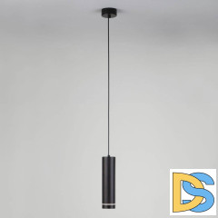 Подвесной светодиодный светильник Elektrostandard DLR023 12W 4200K черный матовый 4690389119729