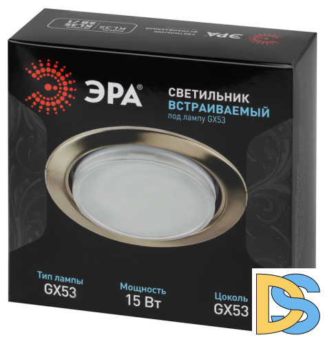 Встраиваемый светильник Эра KL35 SB /1 (к) Б0048951