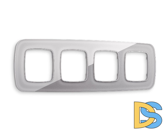 Рамка четырехместная Ambrella Volt Radian OF320504