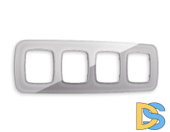 Рамка четырехместная Ambrella Volt Radian OF320504