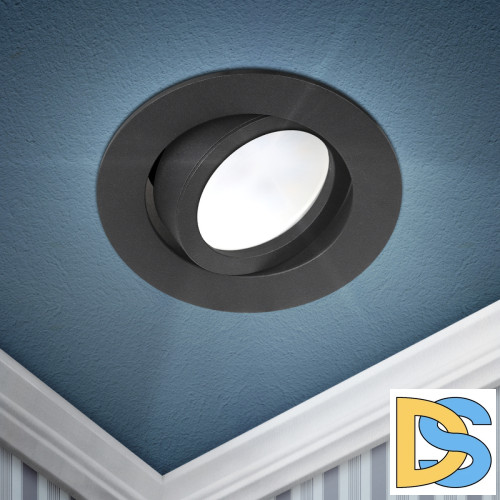 Встраиваемый светильник Эра KL86 BK Б0054351