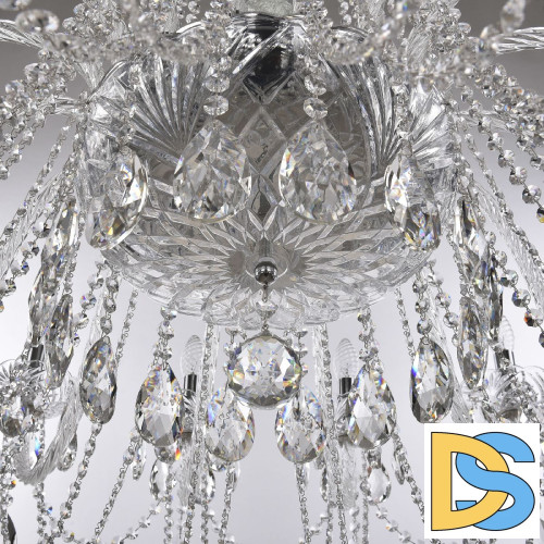 Подвесная люстра Bohemia Ivele Crystal 1402/16/400 Ni