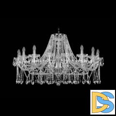 Подвесная люстра Bohemia Ivele Crystal 1413/18/400 Ni