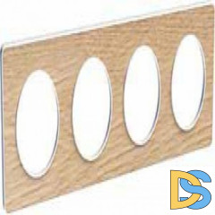 Рамка 4-ая (четверная), Дерево Ольха, серия Odace, Schneider Electric