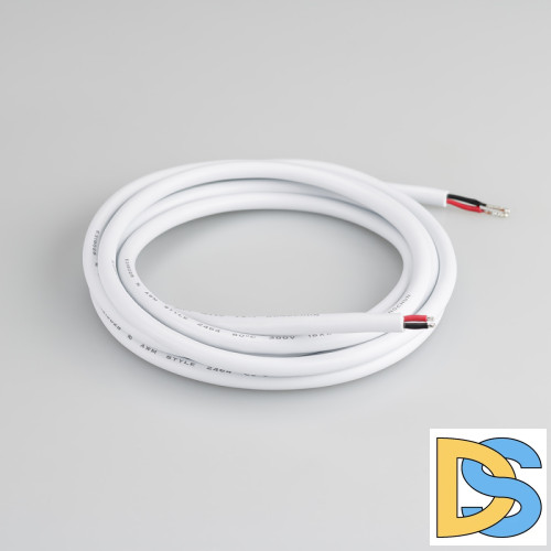Провод питания Arlight ARL-Moonlight-20AWG-2W-D4.5-CU-2000 White 025549