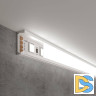 Накладной алюминиевый профиль для светодиодной ленты Elektrostandard LL-2-ALP006 4690389170416