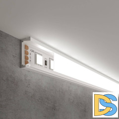 Накладной алюминиевый профиль для светодиодной ленты Elektrostandard LL-2-ALP006 4690389170416