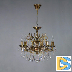 Подвесная люстра Ambiente Leon 2128/6 PB Tear Drop