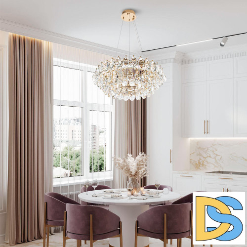 Подвесная люстра Modelux ML.351.600 GD