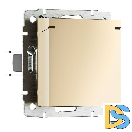 Розетка с защитной крышкой Werkel 4690389212871 W1171211 a069581