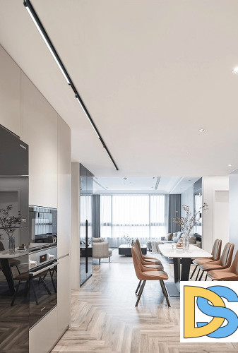 Трековый магнитный светильник iLedex Vision SMART 4825-040-L497-24W-110DG-BK