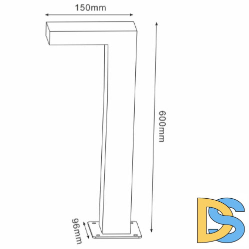 Уличный светодиодный светильник Lucide Texas 28851/61/30