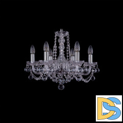 Подвесная люстра Bohemia Ivele Crystal 1402/6/160 Ni Balls