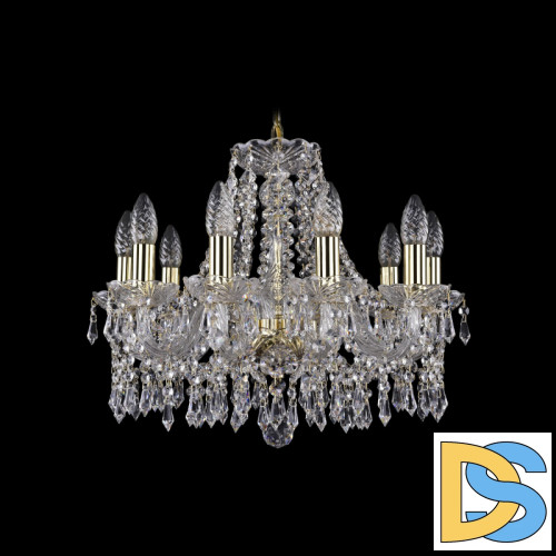 Подвесная люстра Bohemia Ivele Crystal 1403/10/160 G