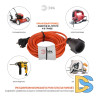 Удлинитель силовой Эра UPx-1-2x1-10m Б0046805