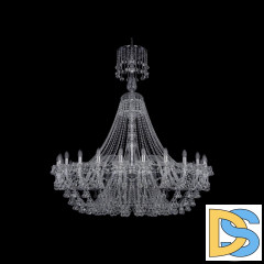 Подвесная люстра Bohemia Ivele Crystal 1409/24/530/XL-160 Ni