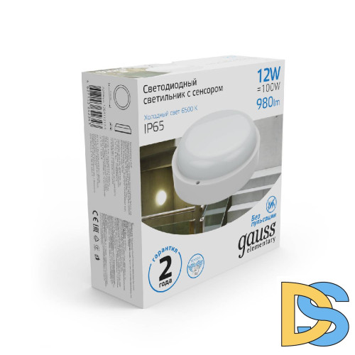 Уличный светодиодный светильник Gauss 126411312-S