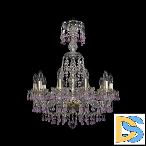 Подвесная люстра Bohemia Ivele Crystal 1410/10/195/XL-66 G V7010