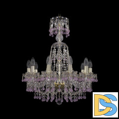 Подвесная люстра Bohemia Ivele Crystal 1410/10/195/XL-66 G V7010